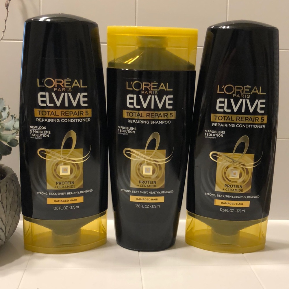 COPY - COPY - L’ORÉAL Elvive Total Repair5 Shampoo/Conditioners New and Unopened